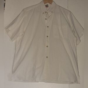 Cream Button-Up Shirt
